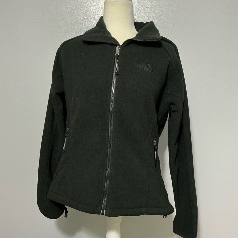 North Face Black Polar Fleece sz M